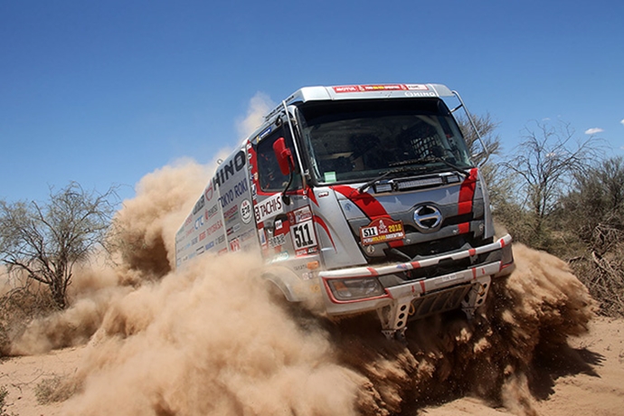 Hino wins ninth straight Dakar Rally