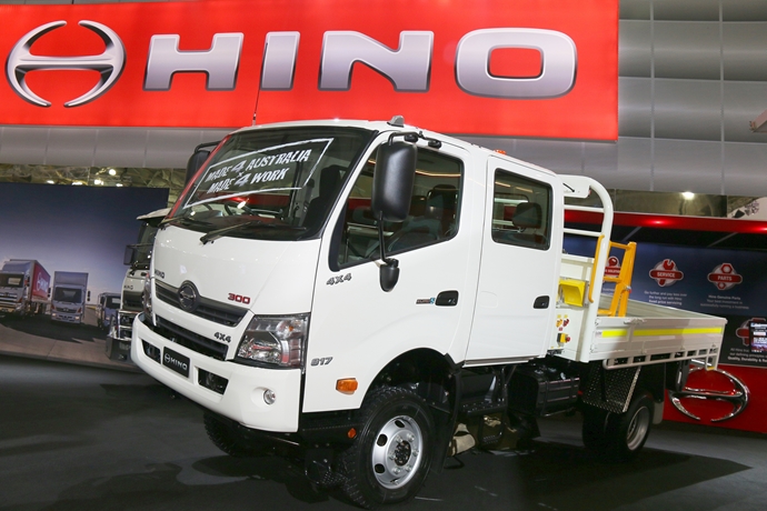 World first reveal for Hino at Brisbane truck show