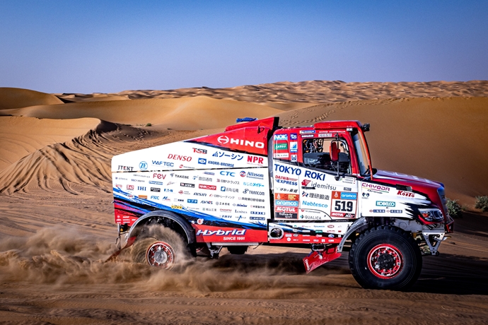 Dakar Top Ten for Hino